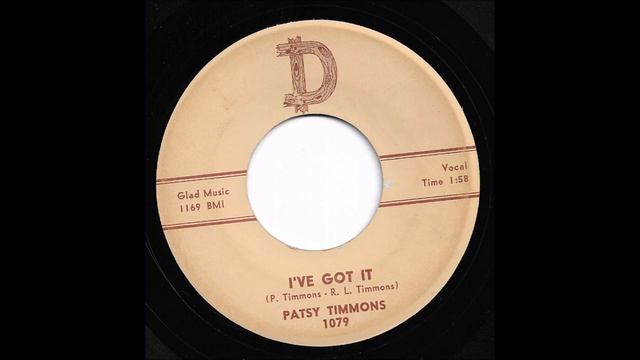 Patsy Timmons - I've Got It смотреть онлайн