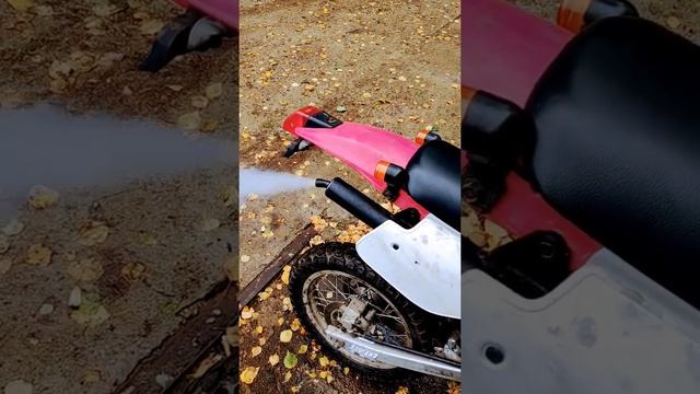 Honda CRM50 после переборки двигателя смотреть онлайн