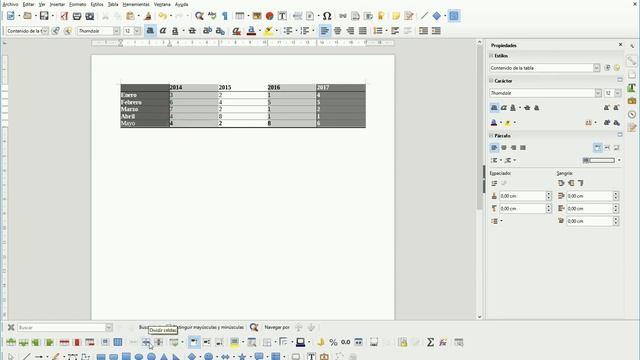 LibreOffice Writer - Dividir tablas (XXXVII) смотреть онлайн