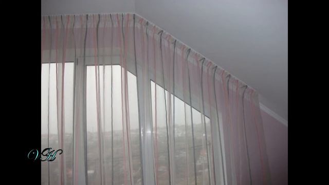 Как сделать шторы на арке или угловом окне смотреть онлайн