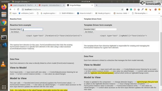 Angular 8 Forms | Reactive Forms | Template Driven Forms in Tamil смотреть онлайн