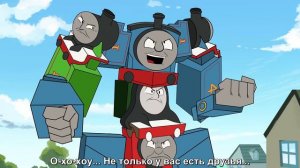 Man vs Train 3: Cartoon Nightmares. Человек vs Поезд 3: Мультяшные кошмары. RUS SUBS.