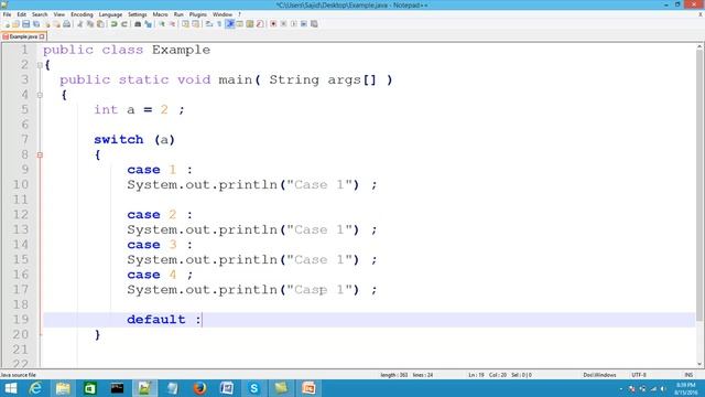 Java Programming in Urdu/Hindi Part 9 of 60 Switch Case Statement смотреть онлайн