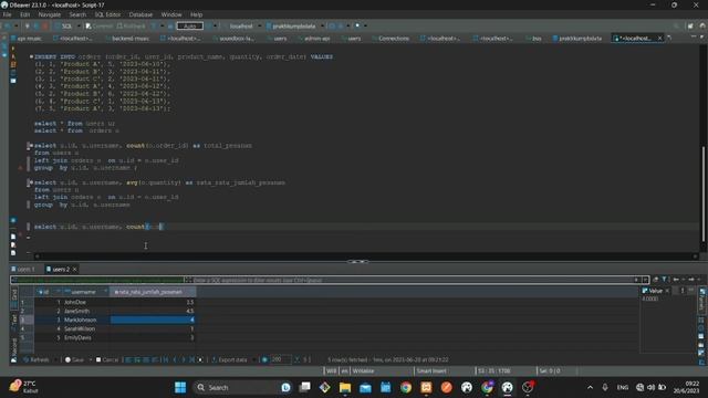 Tutorial MySQL Database|| Belajar query group bye смотреть онлайн