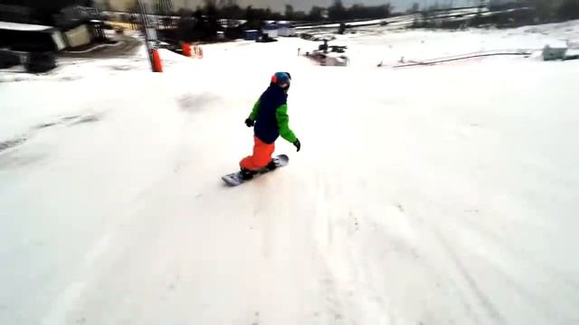 Тех. Открытие сезона на Ленинских Горках 21.11.2015 Сноуборд смотреть онлайн