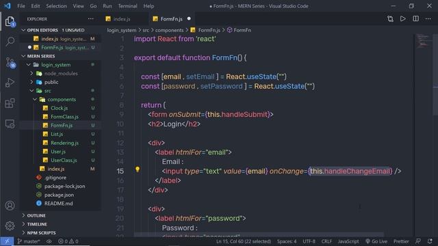 React Stateful Functional Component - MERN Stack Series - 12 смотреть онлайн