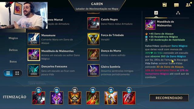 EXPLICANDO OS ITEMS DO LEAGUE OF LEGENDS WILD RIFT! смотреть онлайн
