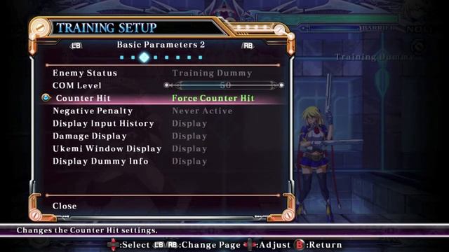 BlazBlue: Chrono Phantasma Extend - Impersonal Trainer смотреть онлайн