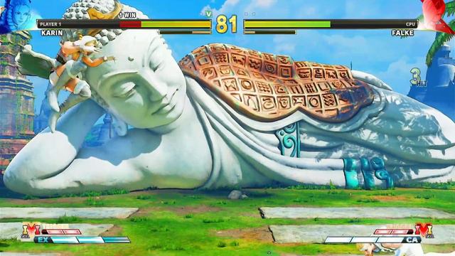 KARIN vs FALKE (Hardest AI MODE) - Street Fighter V смотреть онлайн
