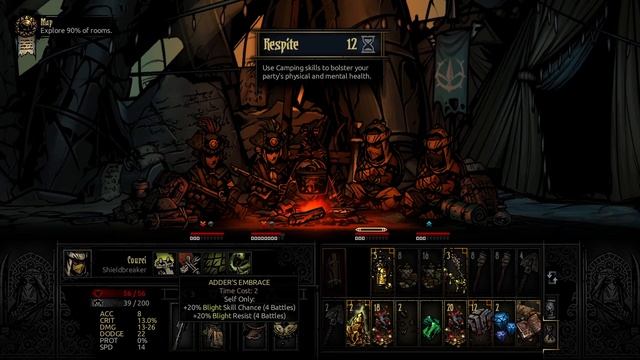 Darkest Dungeon: Black Reliquary - 2x Musketeer, 2x Shieldbreaker squad смотреть онлайн