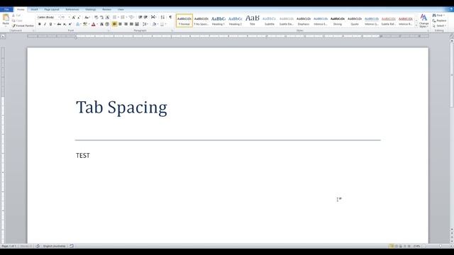 How to adjust tab spacing in Word смотреть онлайн