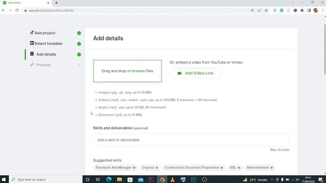 How to Add Upwork Portfolio 2023 | How to Add Portfolio on Upwork Profile 2023 смотреть онлайн