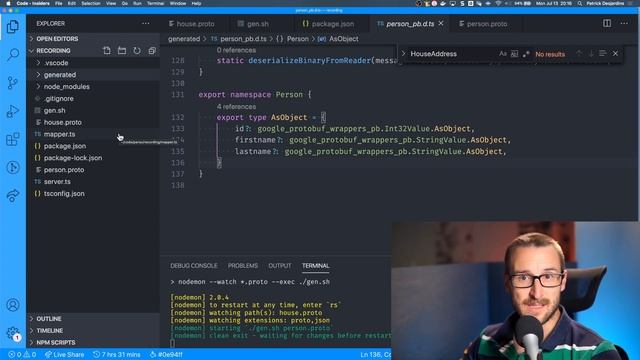 Protocol Buffer Inner and External Message: The Difference in Example смотреть онлайн