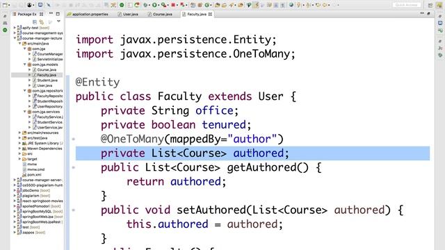 0012040 create one to many between faculty and authored courses смотреть онлайн