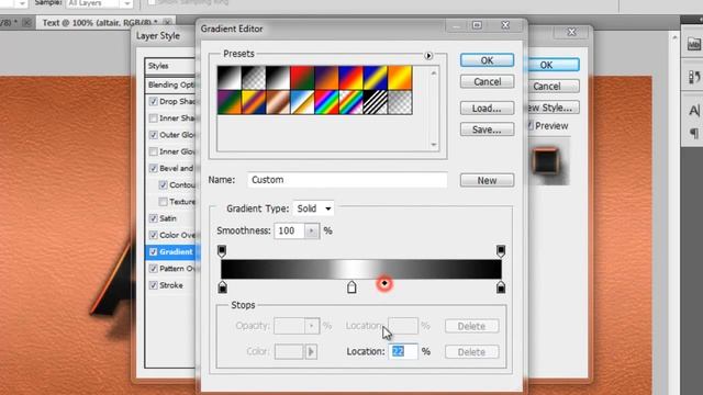 Actions Text Effect Photoshop Tutorial смотреть онлайн