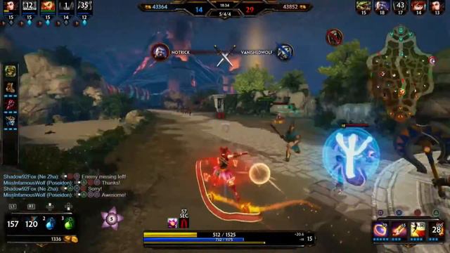 Smite God Challenge #34 Ne Zha (PS4) смотреть онлайн