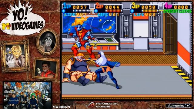 X-Men: The Arcade Game! Part 1 - YoVideogames смотреть онлайн