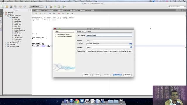 الدرس الرابع عشر : عمل extends للـ interface смотреть онлайн