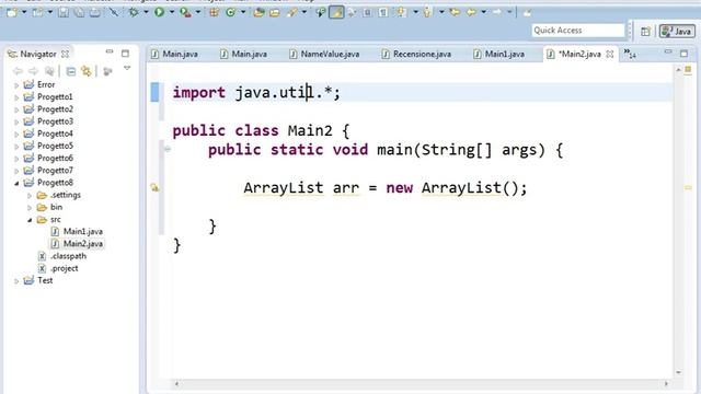ArrayList in Java смотреть онлайн