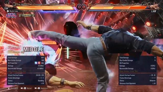 Bruce Lee Combos | Tekken 8