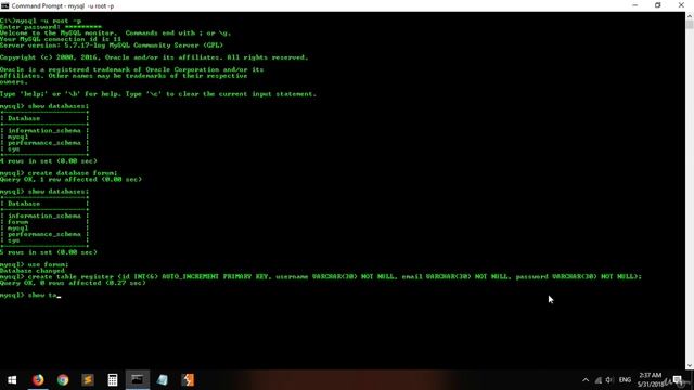 002: Setting up the database смотреть онлайн