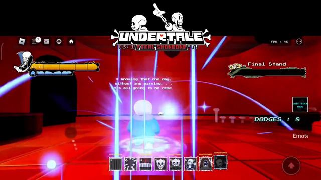 Undertale: Final Showdown Legacy Sans Showcase | UFS April Fools Skin смотреть онлайн