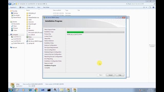 how to install sql server 2008 step by step || how to install sql server 2008 r2 смотреть онлайн