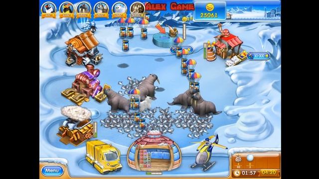 Farm Frenzy 3 Ice Age (level 41) only GOLD Веселая ферма 3 Ледниковый период (уровень 41) Золото смотреть онлайн
