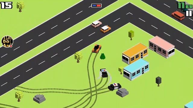 Обзор игры "Smashy Road: Wanted". смотреть онлайн