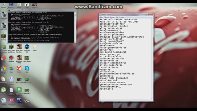 Как создать свой сервер в майнкрафт 1.7.2 [Tutorial] смотреть онлайн