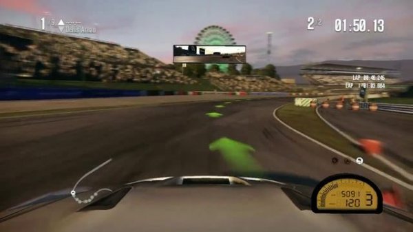 NFS Shift 2 Unleashed (HD) - Gameplay (Menus,intro and races) - xbox 360