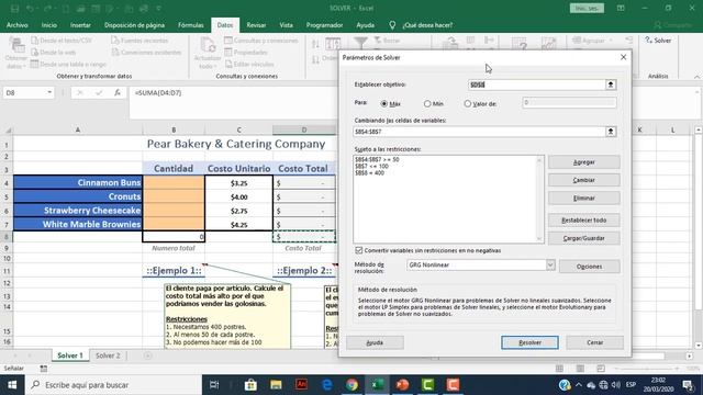EXCEL 2019: Solver смотреть онлайн