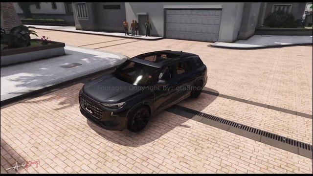 2023 Audi Q6 50 TFSI quattro RS Edition GTA5 Car Mods смотреть онлайн
