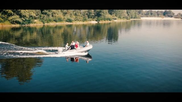 Лодка РИБ с алюминиевым дном - DOKKER 440 смотреть онлайн