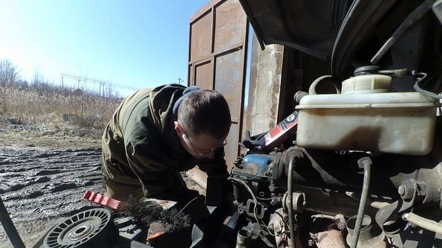Замена ремня генератора на Газели 406 двигатель карбюратор смотреть онлайн