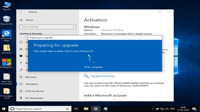 Upgrade from Windows 10 Home to Windows 10 Pro for free | LotusGeek смотреть онлайн