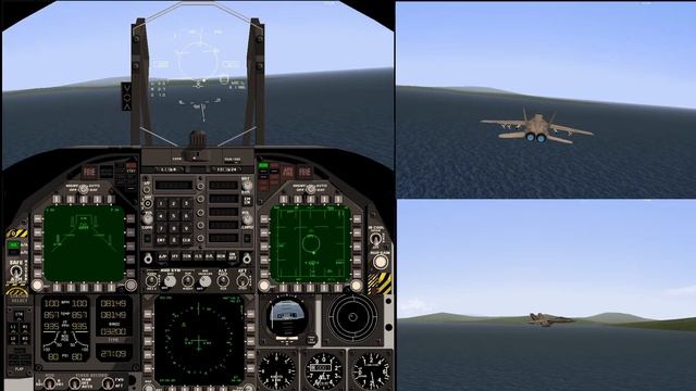 FA-18 Precition Strike Fighter A-A Mission re-edit смотреть онлайн