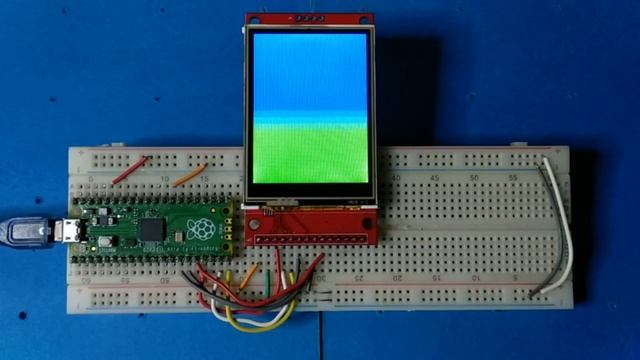 Raspberry Pi Pico TFT 320x240 (ILI9341) demo | Arduino IDE смотреть онлайн