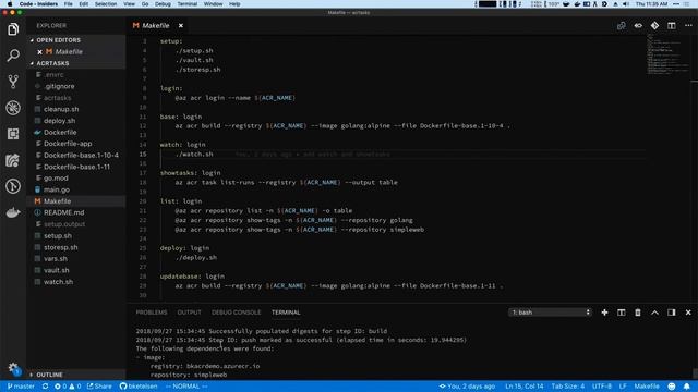 Azure ACR Build Tasks смотреть онлайн