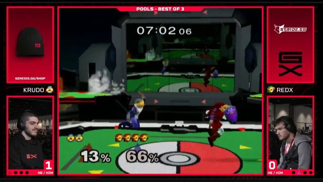 RedX VS Krudo at Genesis X смотреть онлайн