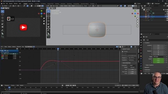 Animated Graphics Overlays Blender Tutorial Part 2 of 3 смотреть онлайн