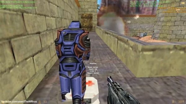 Half-Life: Zxc mod - My Own Test Server Gameplay - Battle_royale Map