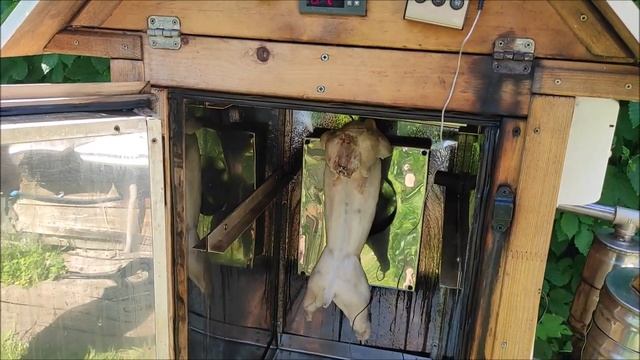 Кролик горячего копчения.Кролик варёно копчёный.Кролик копчёный. смотреть онлайн