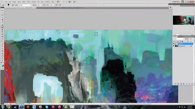 Concept Art Environment Speed Paint смотреть онлайн