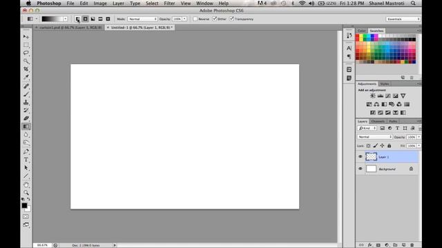 How To Create A Simple Curtain Effect In Photoshop Using Gradients смотреть онлайн