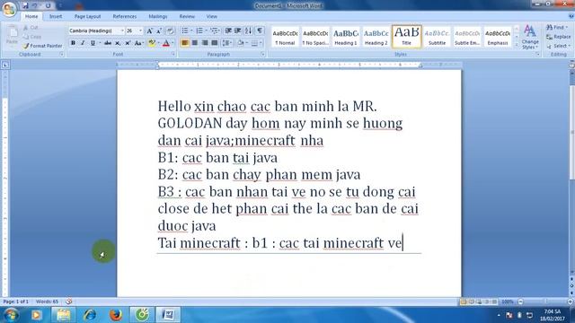 Hướng dẫn tải java;minecraft cho những bạn chưa hiểu смотреть онлайн