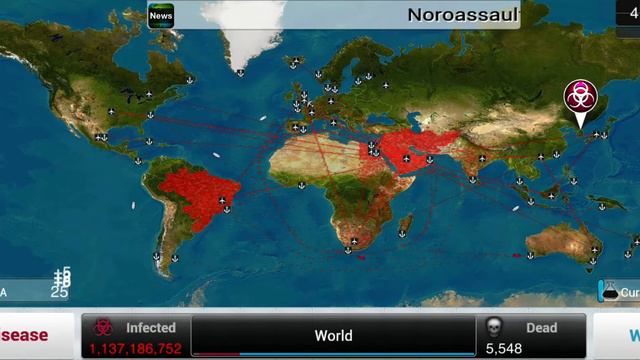 Plague Inc. - Bacteria (Mega Brutal) (Campaign) (No Cheats) (1st attempt) смотреть онлайн