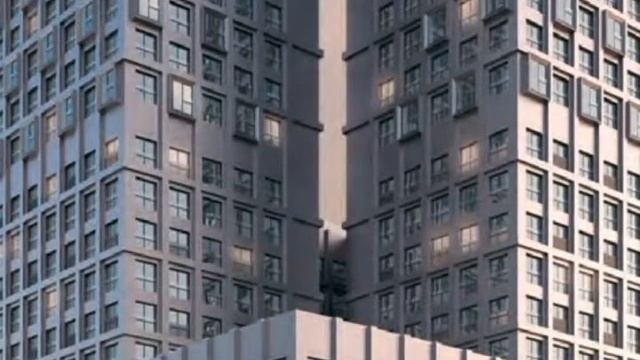 ЖИЛОЙ ДОМ С РОЗОВЫМ ПЕРЛАМУТРОВЫМ ФАСАДОМ В ДАНИЛОВСКОМ РАЙОНЕ смотреть онлайн