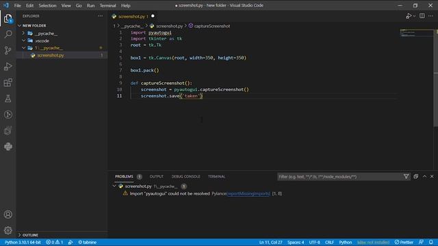 How To Screenshot By Python PYAUTOGUI And Tkinter Framework-python libraries tutorial смотреть онлайн