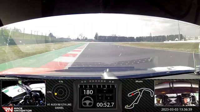 TRACKTEST | Misano | AUDI R8 GT4 LMS | Daniel Schwerfeld смотреть онлайн